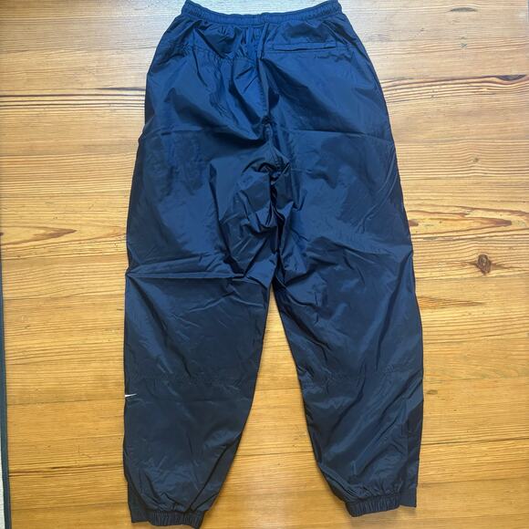 Nike y2k navy elastic waistband parachute windbreaker pants SIZE M - Picture 8 of 8